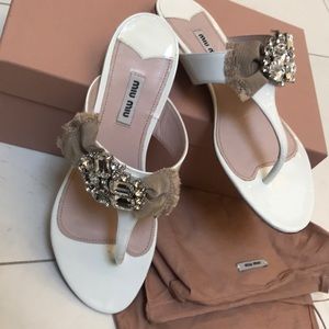 Miu Miu Amaizing sandals size 38.5 (video)